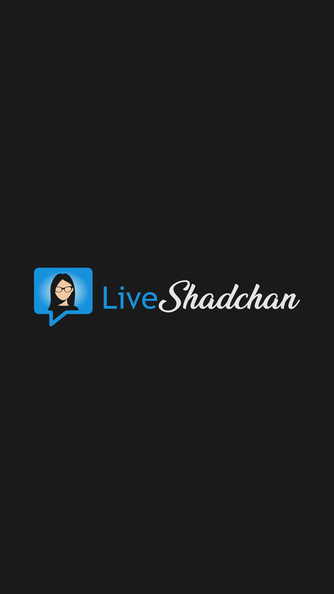 LiveShadchan Reel Dark Title Card